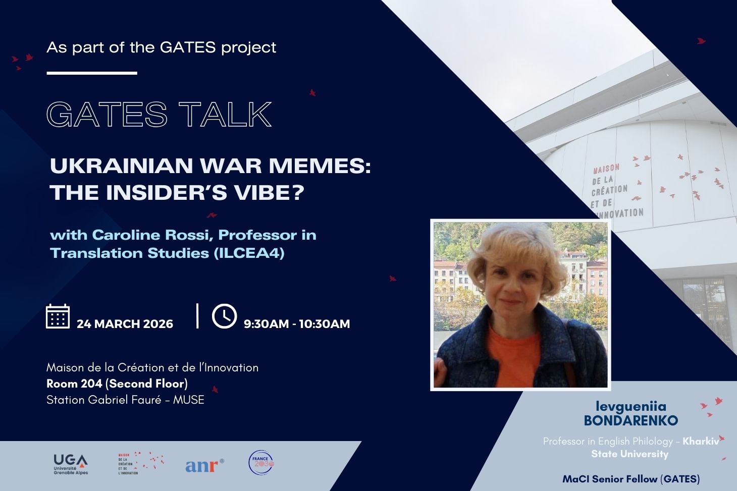 Conférence GATES Ievgueniia Bondarenko