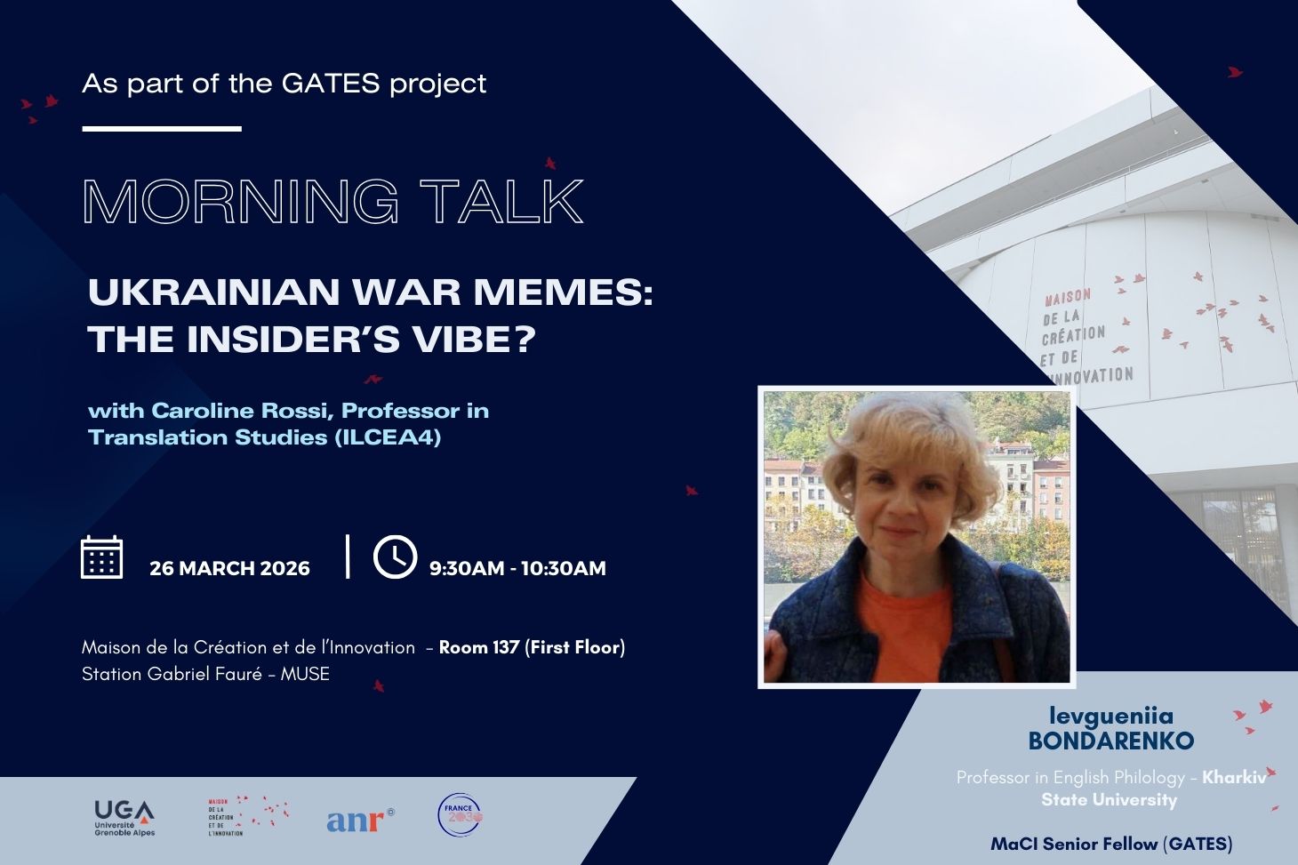 Conférence GATES Ievgueniia Bondarenko