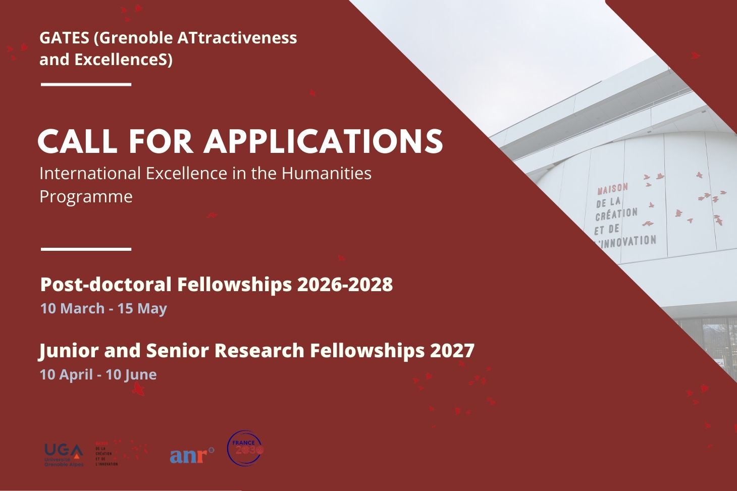 APPELS A CANDIDATURES GATES