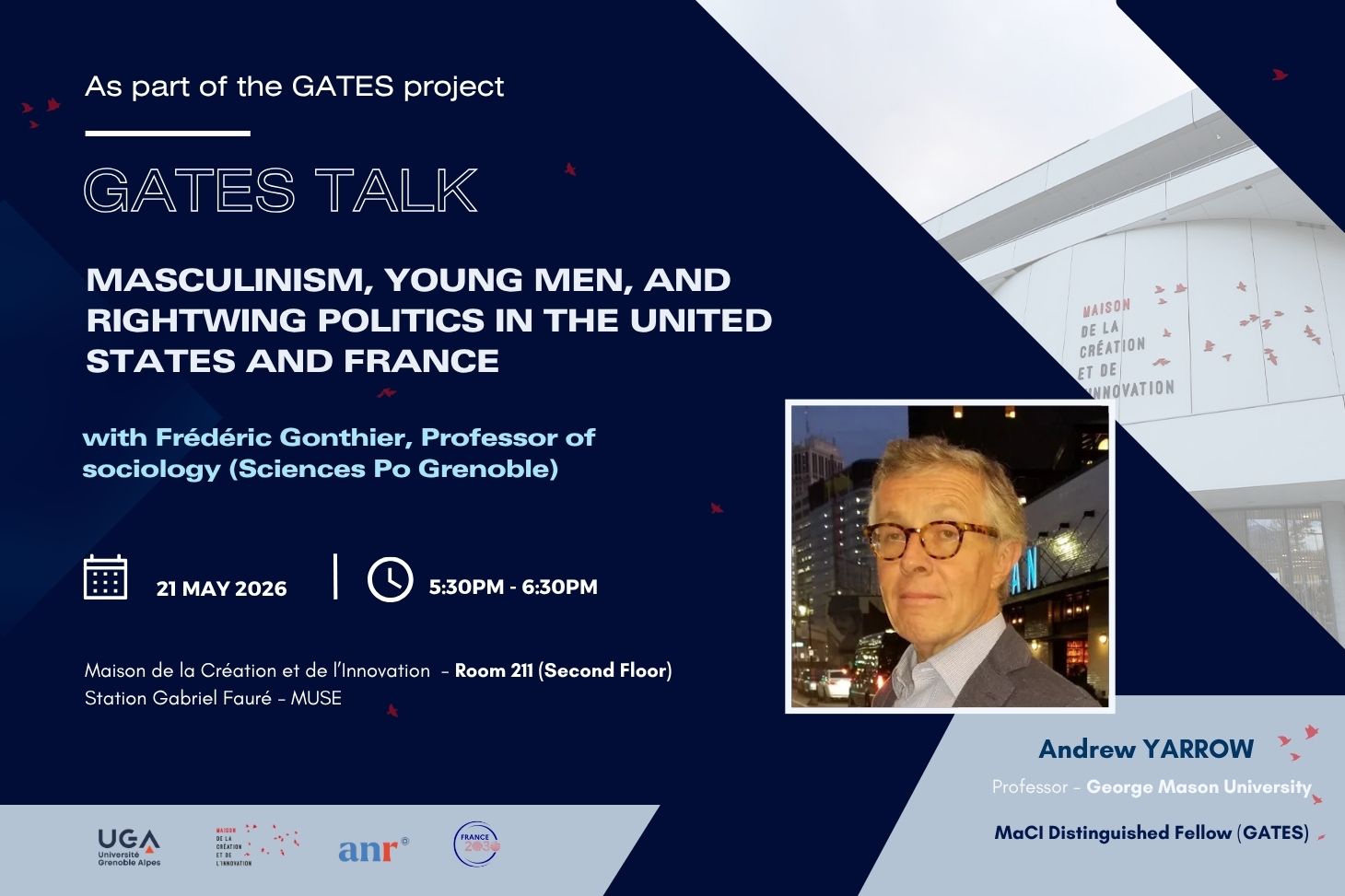 Conférence GATES Andrew Yarrow