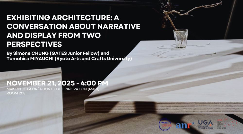Affiche Exhibiting Architecture: A Conversation about Narrative and Display from Two Perspectives (Simone Chung)