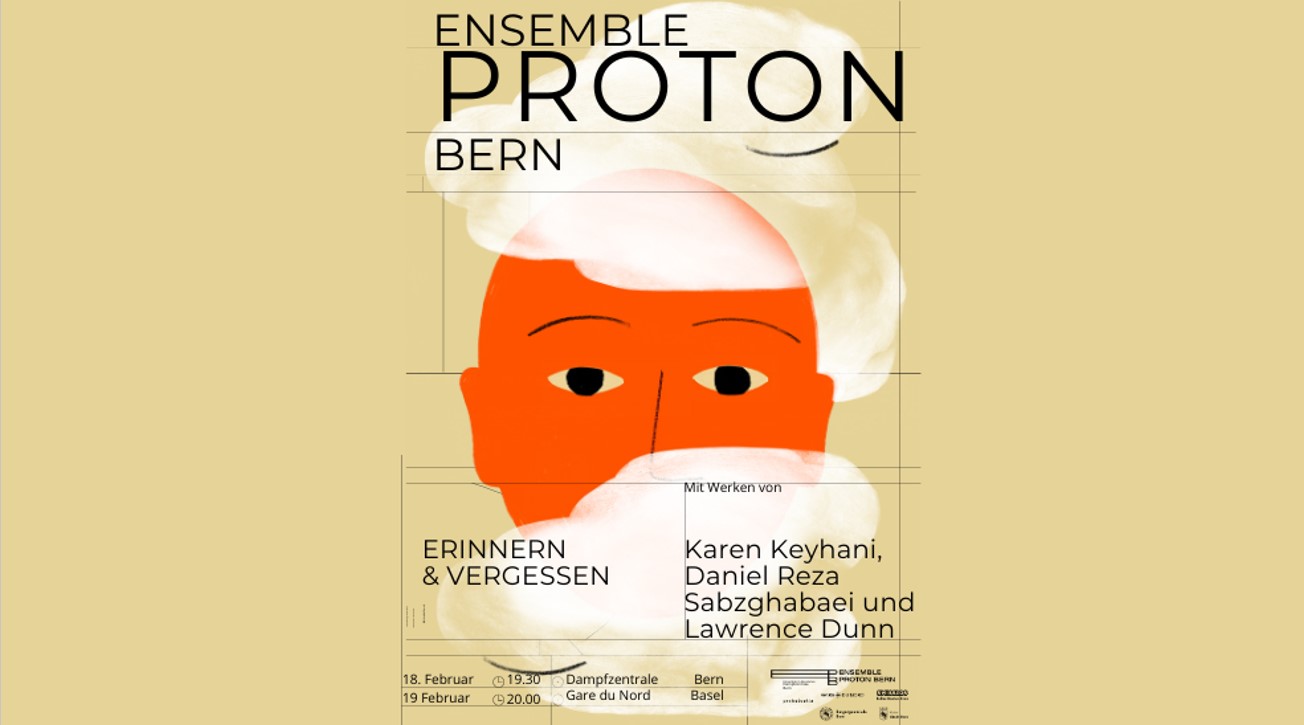 Daniel Sabzghabaei’s "In the skin" – Premiere at Erinnern und vergessen with Ensemble Proton Bern