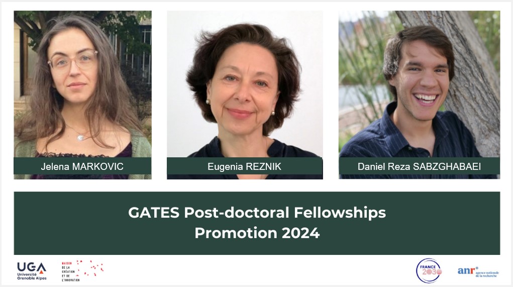 Bienvenue aux Post-doctorants 2024 sélectionnés dans le cadre du programme "International Excellence in the Humanities Fellowships" GATES