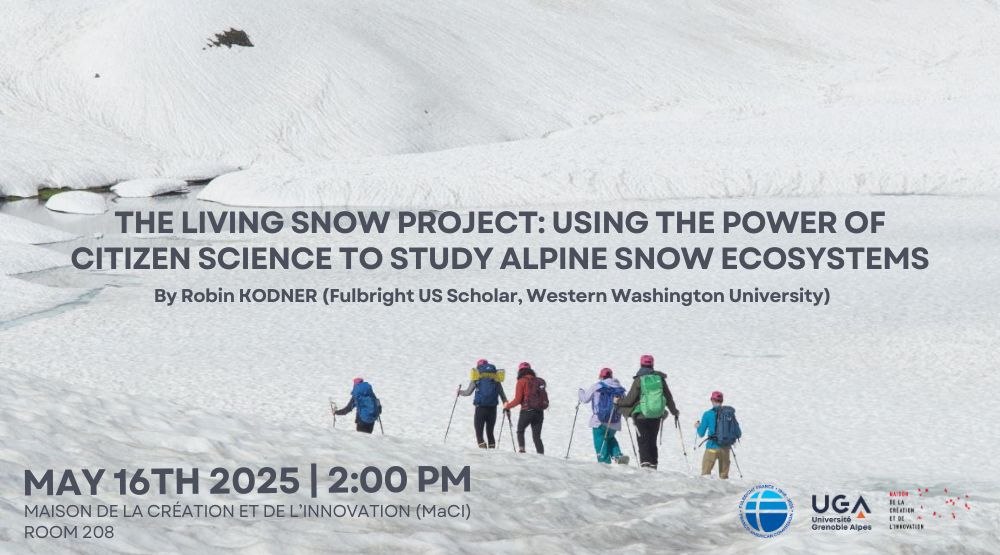 The Living Snow Project: using the power of citizen science to study alpine snow ecosystems, by Robin Kodner