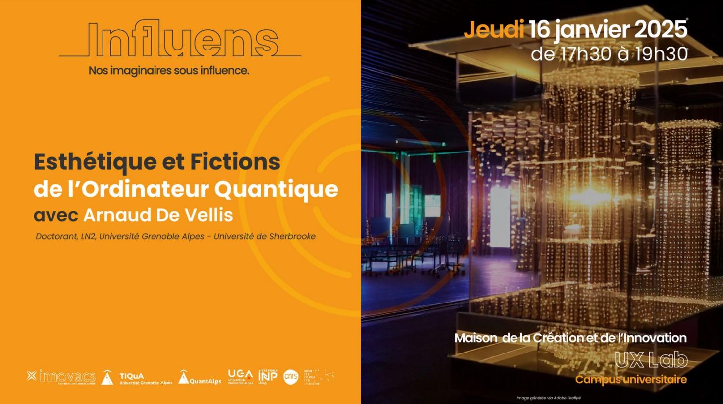 INFLUENS  2050 # 3 -  Esthétique et Fictions de l'Ordinateur Quantique