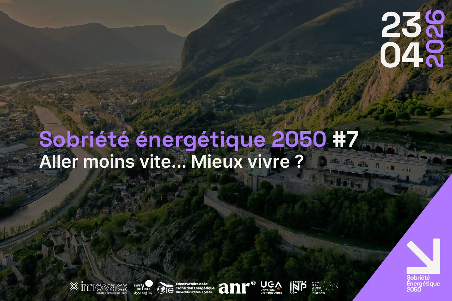 Sobriété énergétique 2050 : Aller moins vite... Mieux vivre ?