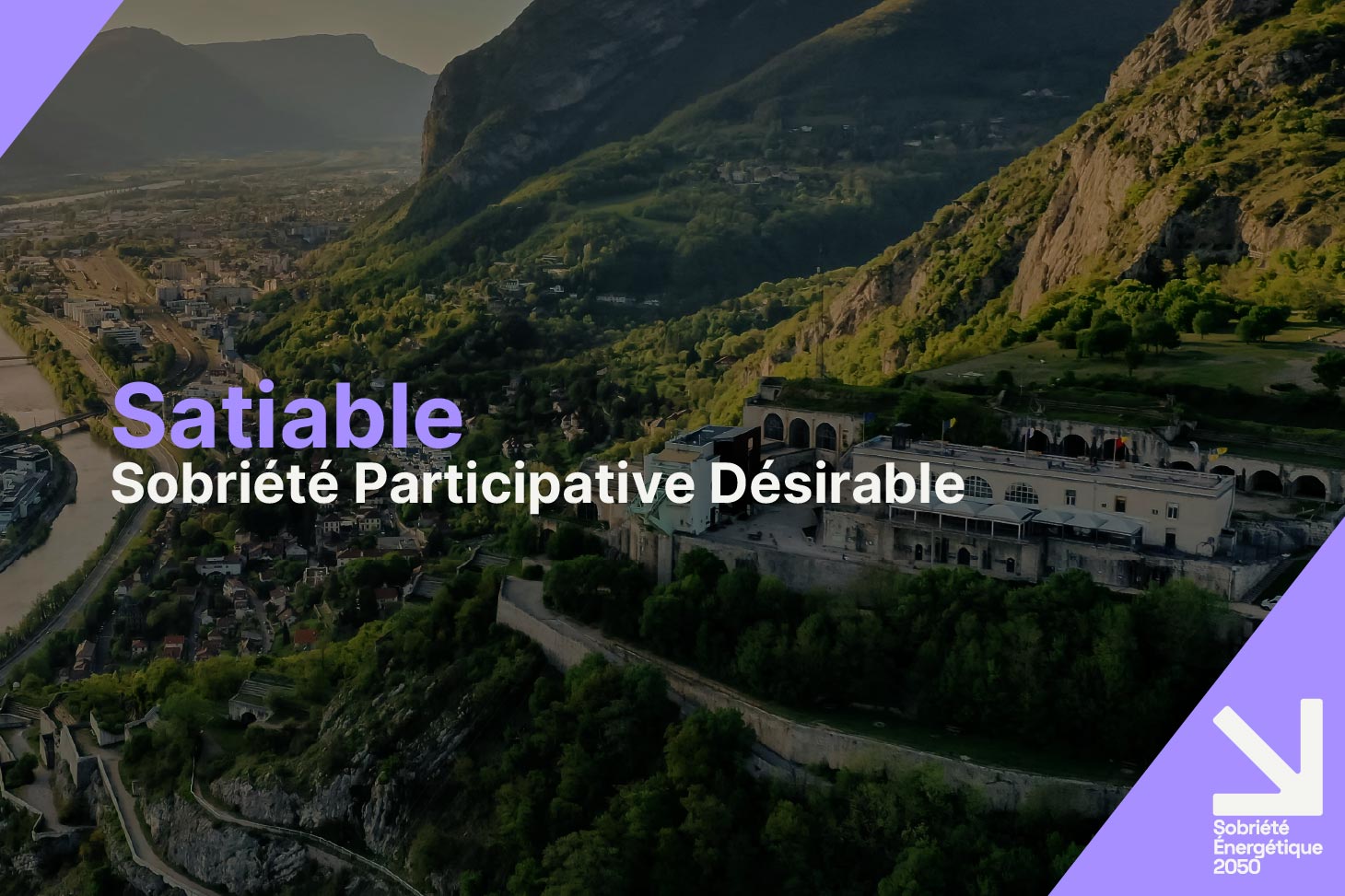 visuel pour illustrer le cycle de conférences SATIABLE