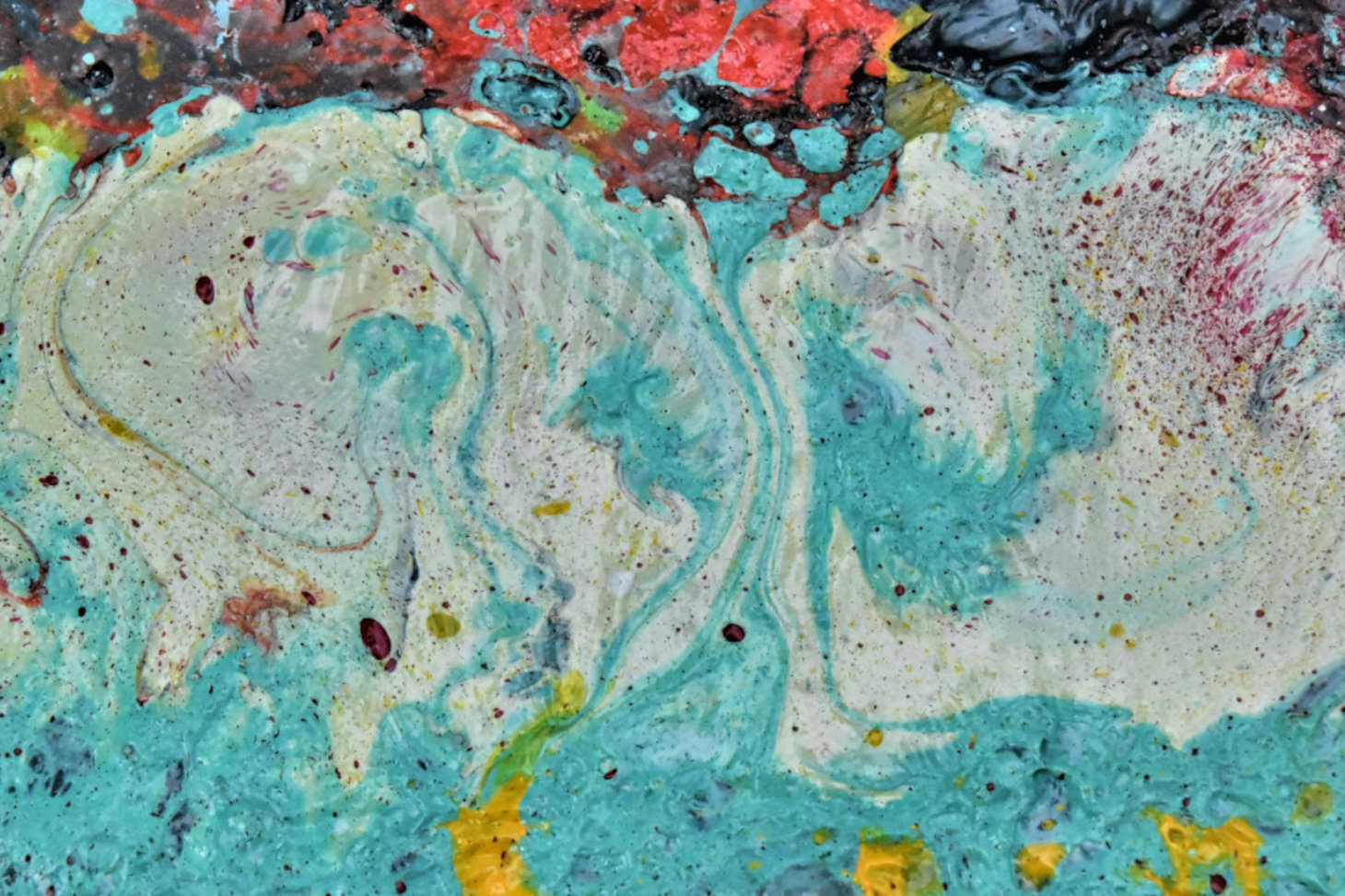 Peinture pour illustrer journée étude