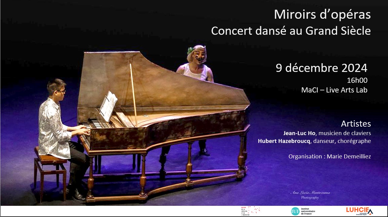 Miroirs d’opéras. Concert dansé au Grand Siècle 