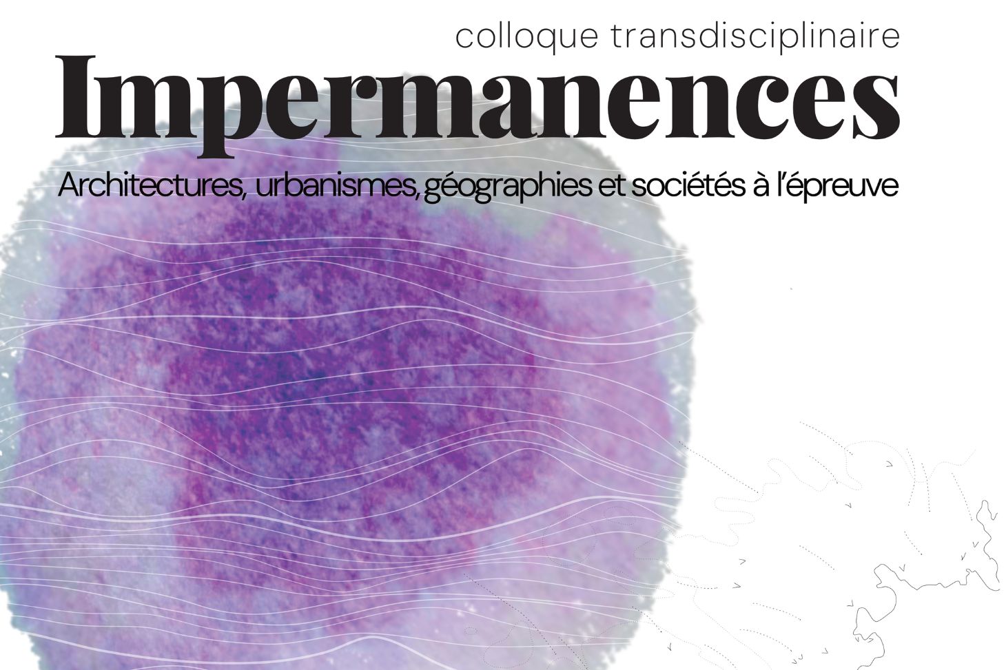 Partie de l'affiche du colloque 