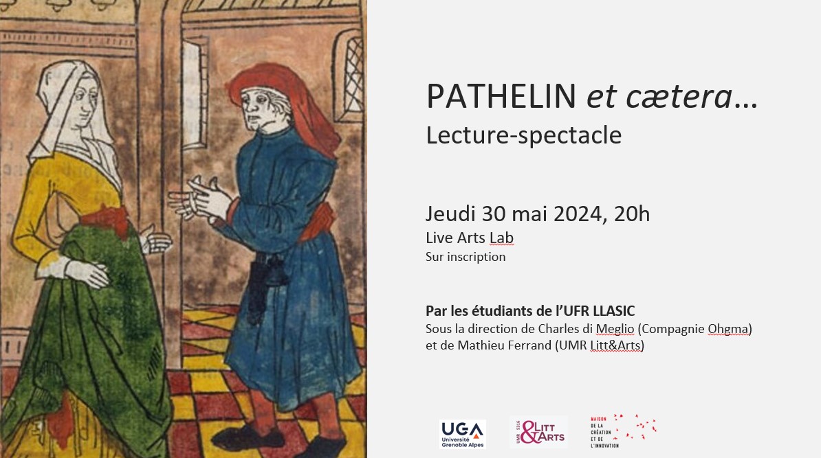PATHELIN Lecture-Spectacle à la Maci 30 Mai 2024