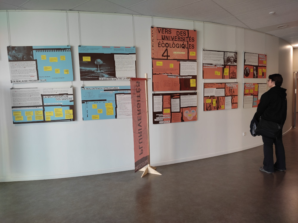 Exposition à la MaCI Mai 2024 - Ce que l'écologie fait à l'université