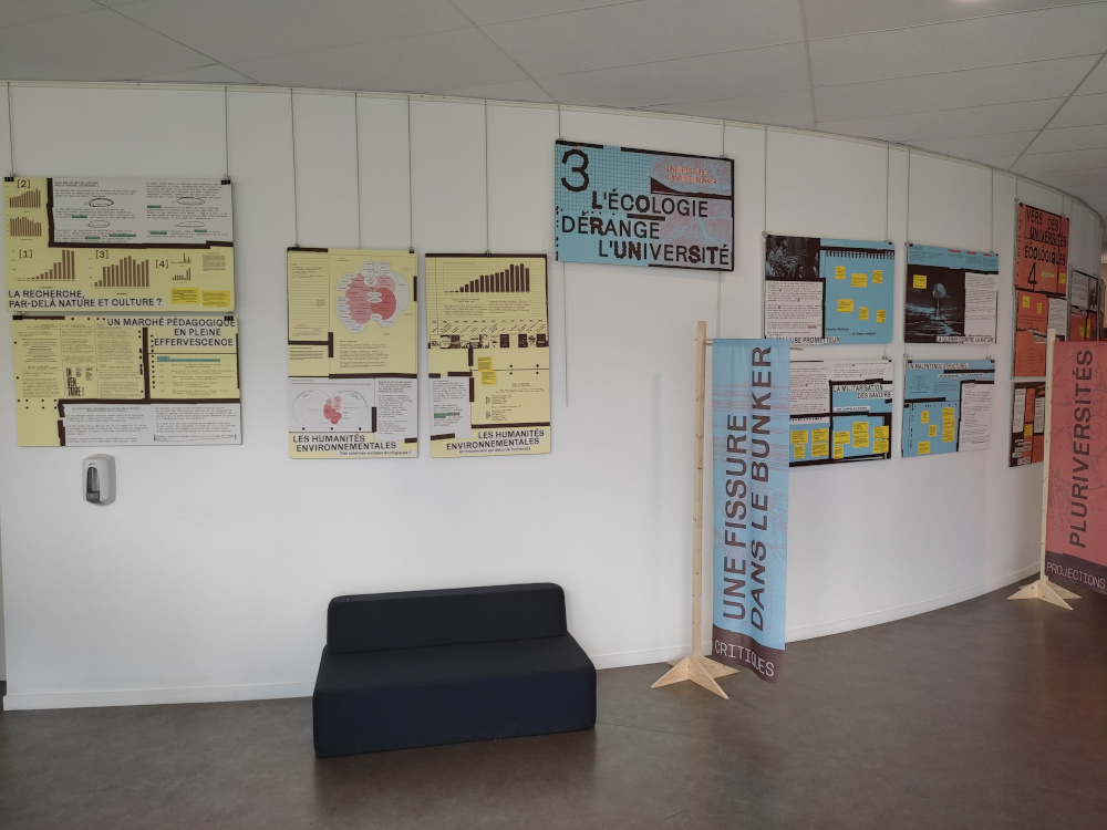 Exposition à la MaCI Mai 2024 - Ce que l'écologie fait à l'université