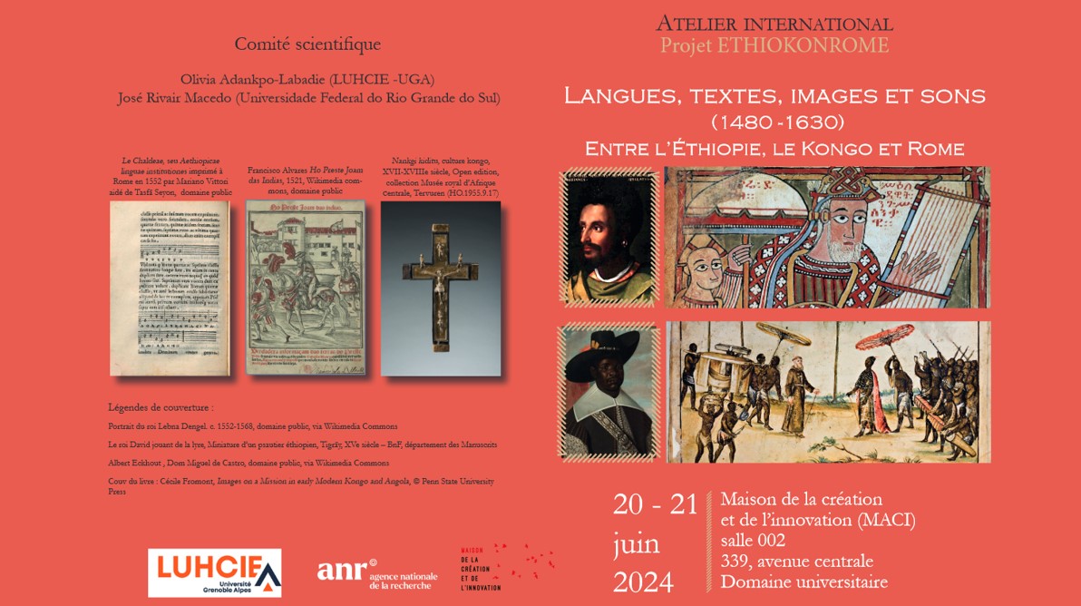 Atelier international Langues, textes, images et sons entre l’Éthiopie, le Kongo et Rome (1480-1630) 